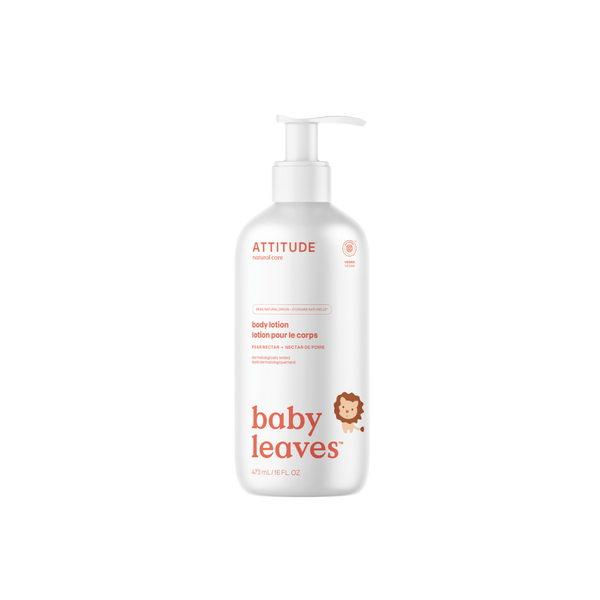 Baby leaves: Natural Body Lotion- Pear Nectar 16 FL. OZ. (473mL)