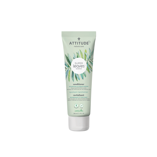 Super leaves: Conditioner Nourishing & Strengthening- Restores and strengthens dry and damaged hair 8 FL. OZ. (240 mL)